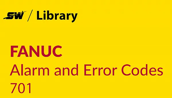 Come risolvere l'allarme 701 della ventola del motore Fanuc?