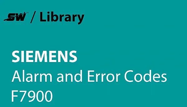 Come risolvere l'allarme Siemens F7900?
