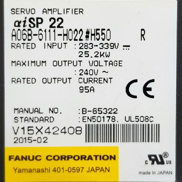 A06B-6111-H022#H550 - 62640