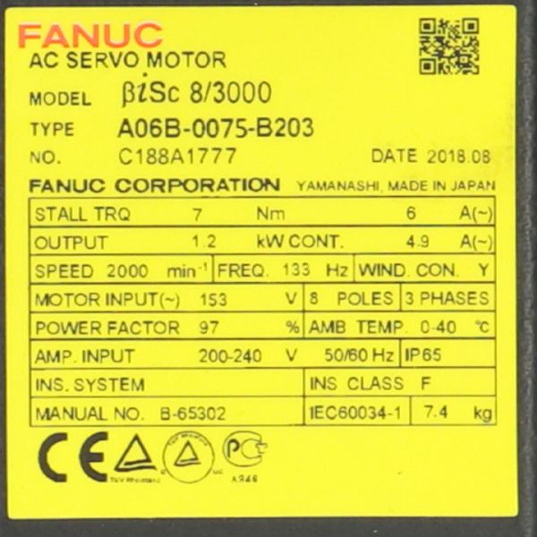 A06B-0075-B203 - 62378