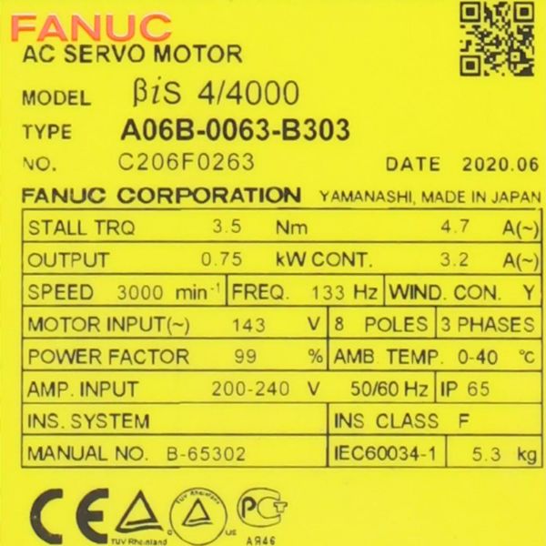 A06B-0063-B303 - 62498