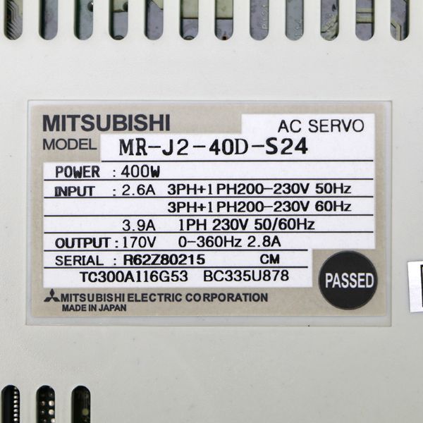 MR-J2-40D-S24 MITSUBISHI - 60291