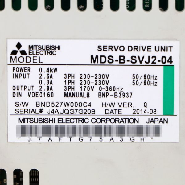 MDS-B-SVJ2-04 - 61306
