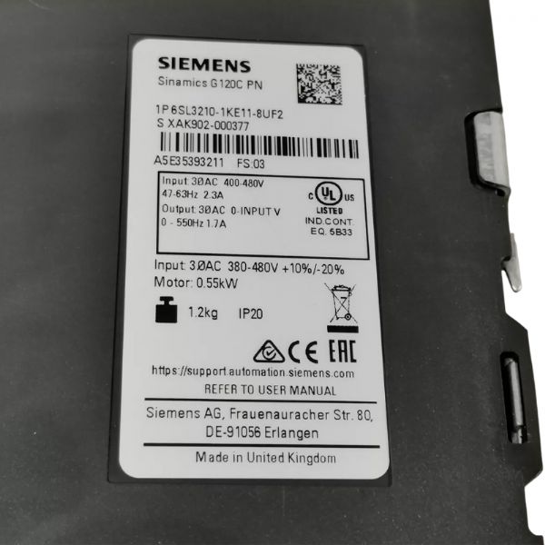 6SL3210-1KE11-8UF2 - 63286