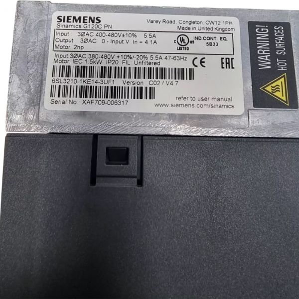 6SL3210-1KE15-8UF1 - 63332