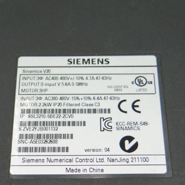 6SL3210-5BE22-2CV0 - 63415