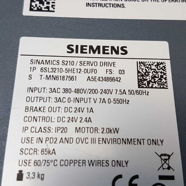 6SL3210-5HE12-0UF0 - 63446