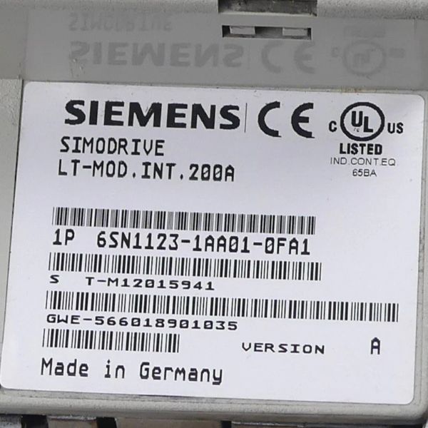 6SN1123-1AA01-0FA1 - 67513