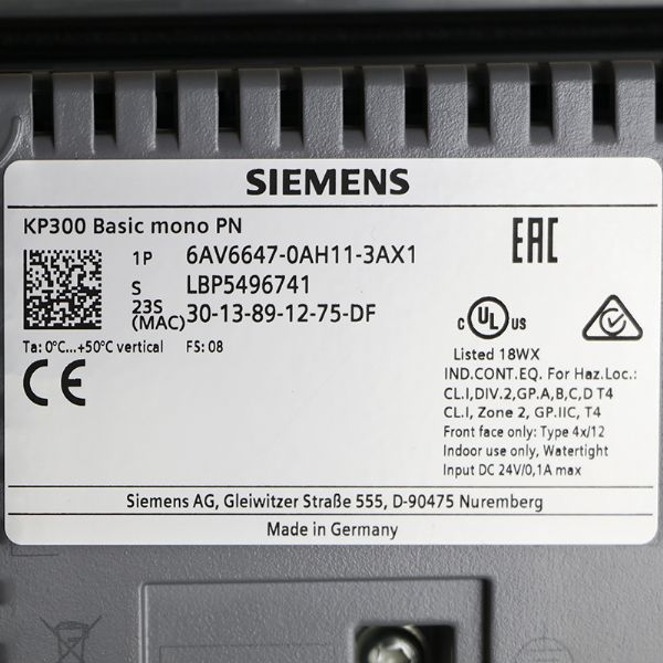 6AV6647-0AH11-3AX1 - 61674
