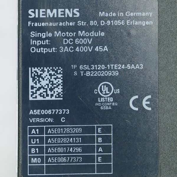 6SL3120-1TE24-5AA3 - 61542