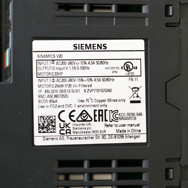 6SL3210-5BB12-5UV1 - 61566