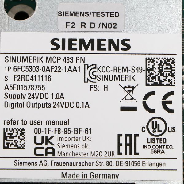 6FC5303-0AF22-1AA1 - 63527